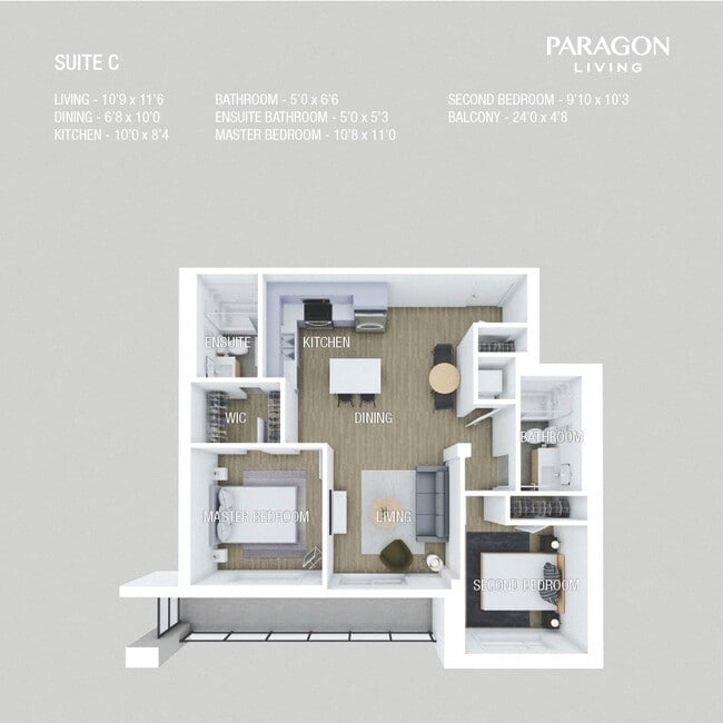Floorplan - 1325 Jefferson Ave