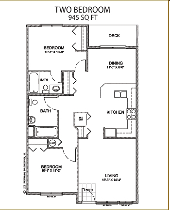 2HAB/2BA - Village at Baker Creek