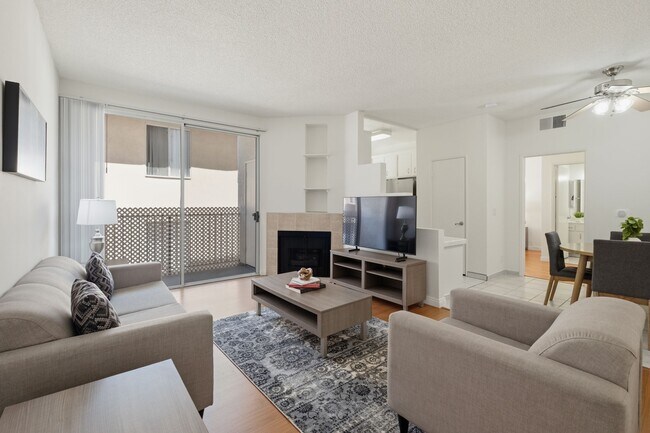 Sala de estar 1 dormitorio - Kingsley Grand Apartments