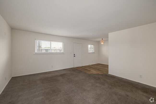 2BR, 1BA: Living Room - Palmetto Square
