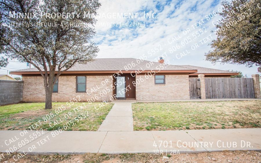 4701 Country Club Dr, Midland, TX 79703 House Rental in Midland, TX