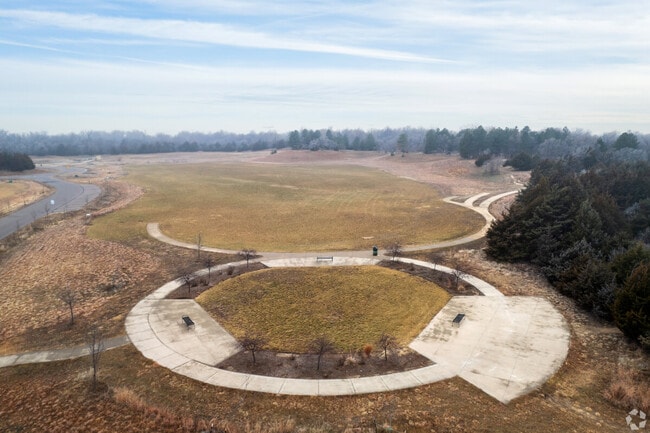 Orchard Park offers trails and open space to enjoy in Hutchinson.