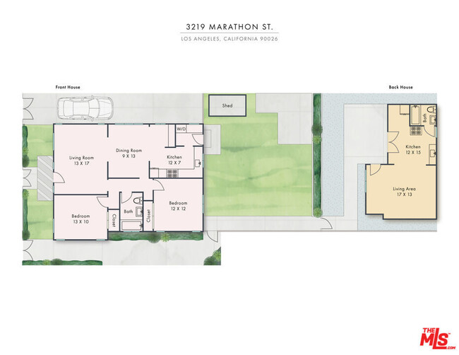 Front & Back units - 3219 Marathon St