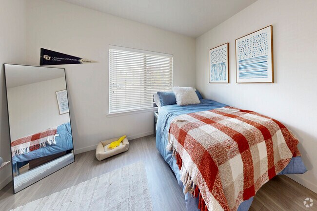 3BR, 3BA - 1,195SF - Bedroom 3 - Villas, The
