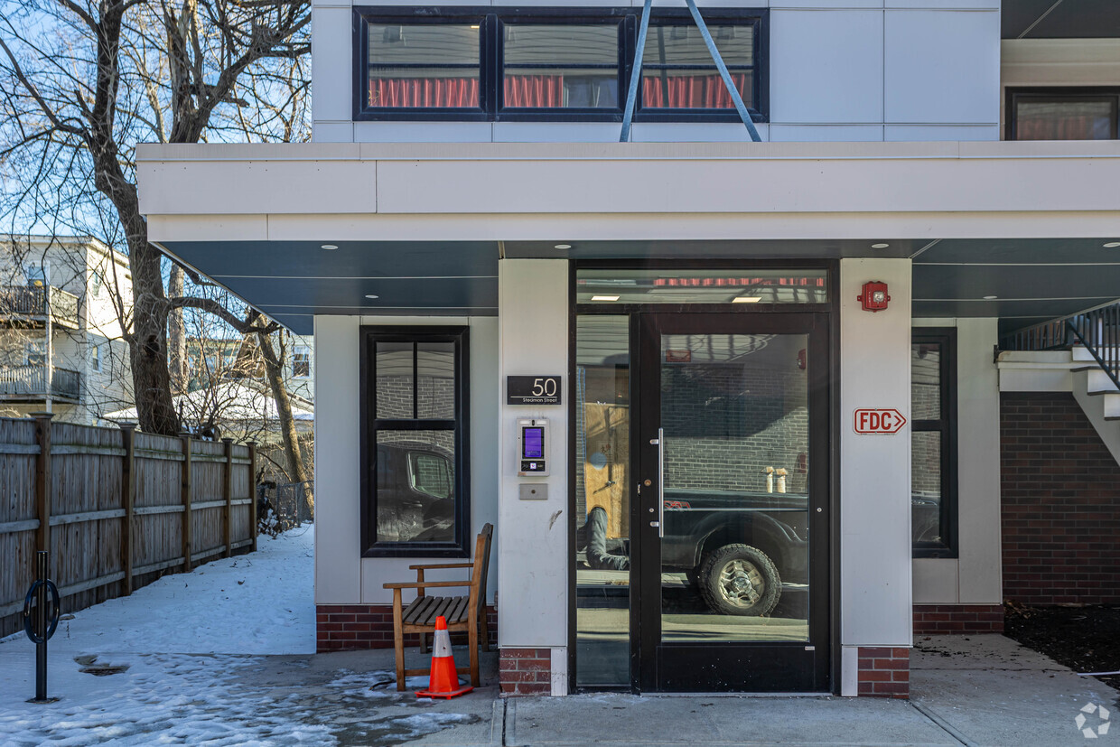Entrance - 50 Stedman St