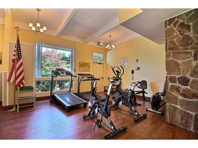 Exercise equipment at the Club house - 14225 Lora Dr