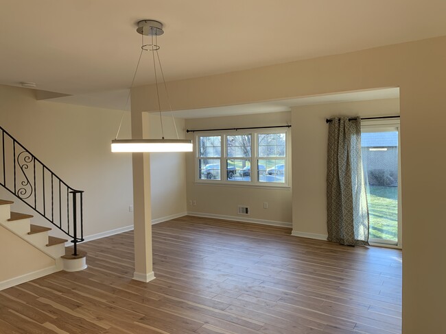 Part of LR and upstairs stairs - 1702 Regents Ct