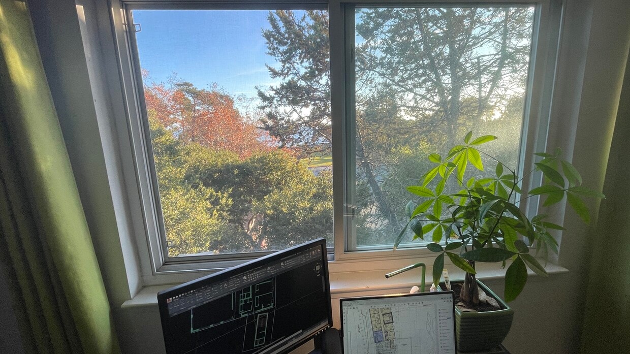 Bedroom view - 1321 Webster St
