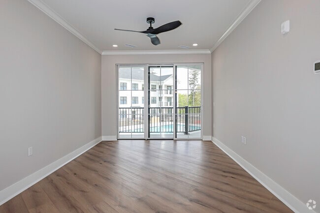 1BR, 1BA- Living Area - The Homestead at Underhill Farms