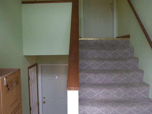 Vestíbulo escaleras abajo - 5 N Montague Ave