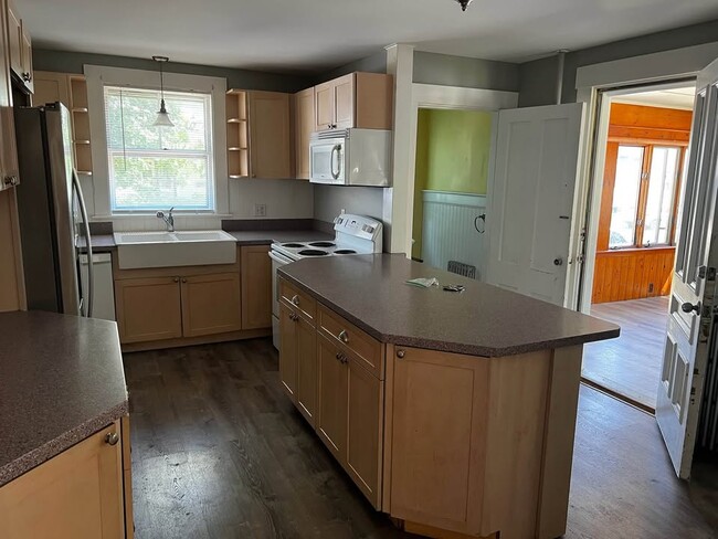 Kitchen and half bath - 15 W Concord St