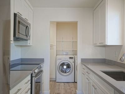 Kitchen with view of Laundry Room - 4000 Rio Rd