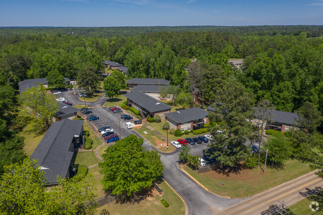 Aerial - Woodbend Apartments