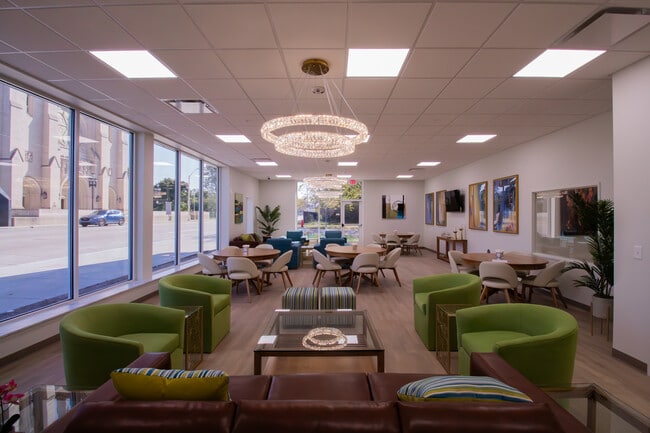 Community Room - Cathedral Arts Apartments