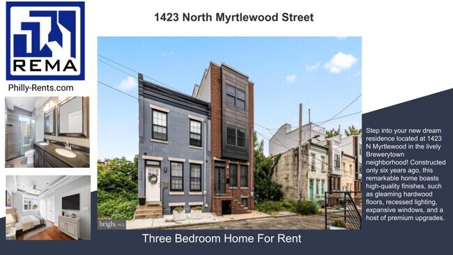 Building Photo - Breathtaking House for Rent in Brewerytown
