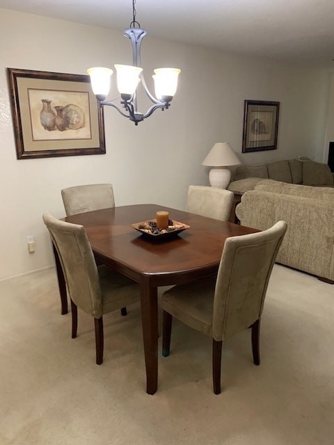 Dinning Area - 7430 E Chaparral Rd
