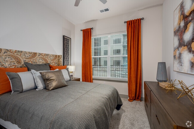 2BR, 2.5BA - 1,090SF - Primary Bedroom - IKON at Promontory