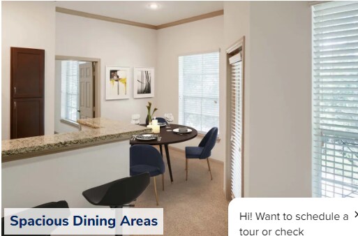Dining/Office - 3707 Audley St