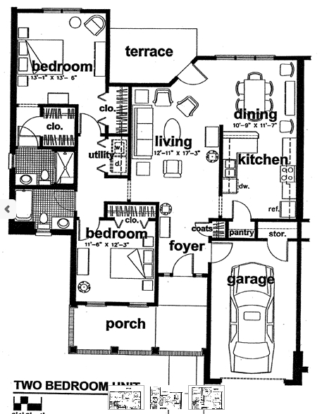 2BR/2BA - Gables at Wolf Creek Cottages
