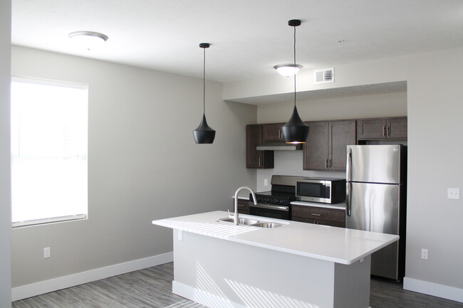 Kitchen - Prairie Heights Apartments