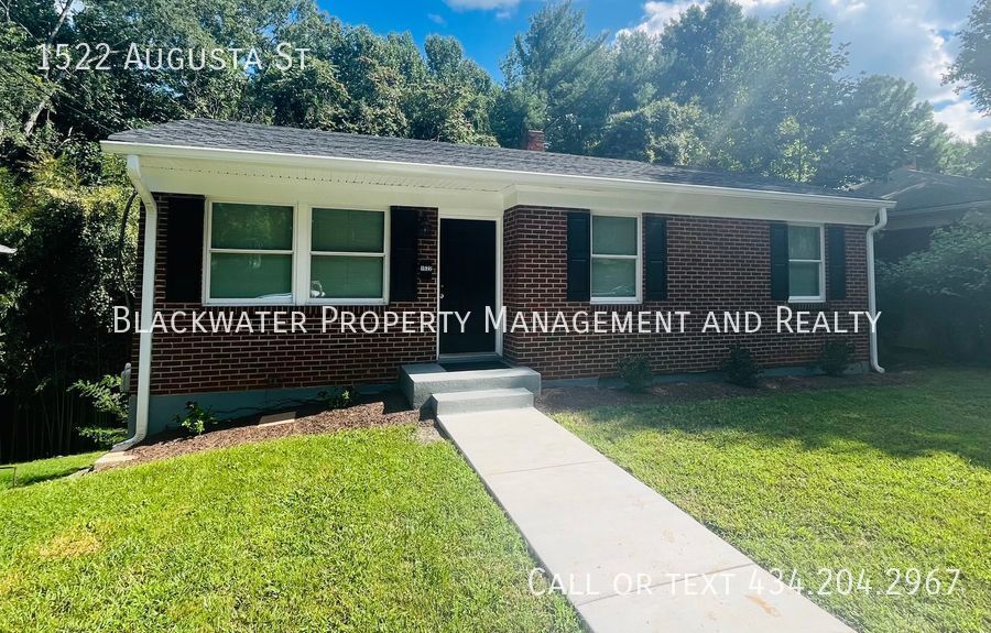 1522 Augusta St, Lynchburg, VA 24501 House Rental in Lynchburg, VA