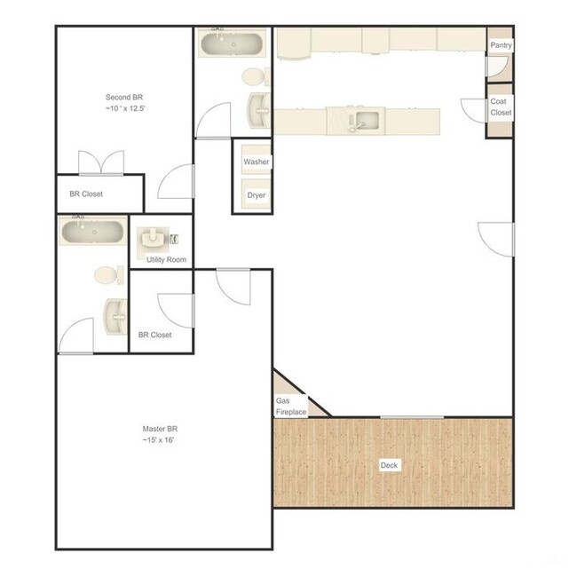 Building Photo - $1,075 | 2 Bedroom, 2 Bathroom Condo | No ...