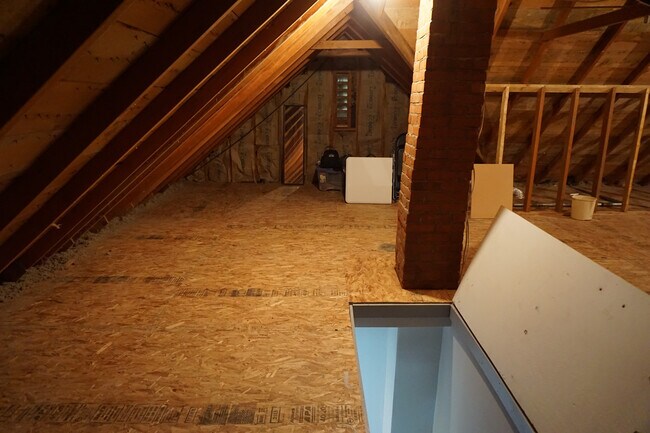 Storage space is available in the attic. - 920 Morehead Street