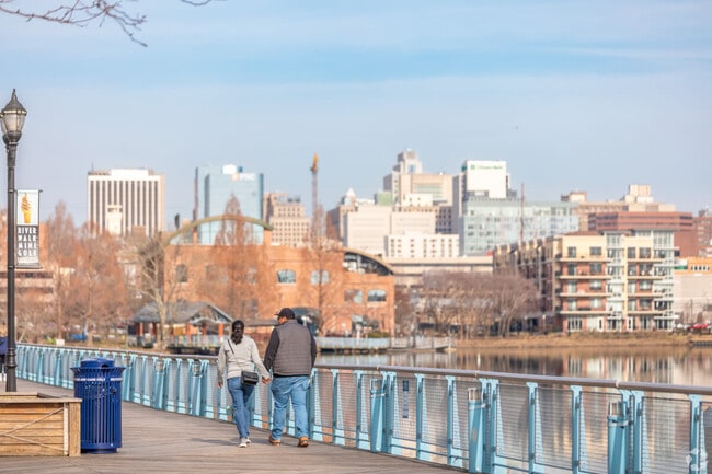 Take a stroll along the Wilmington Riverfront, just a few minute drive from Highlands.