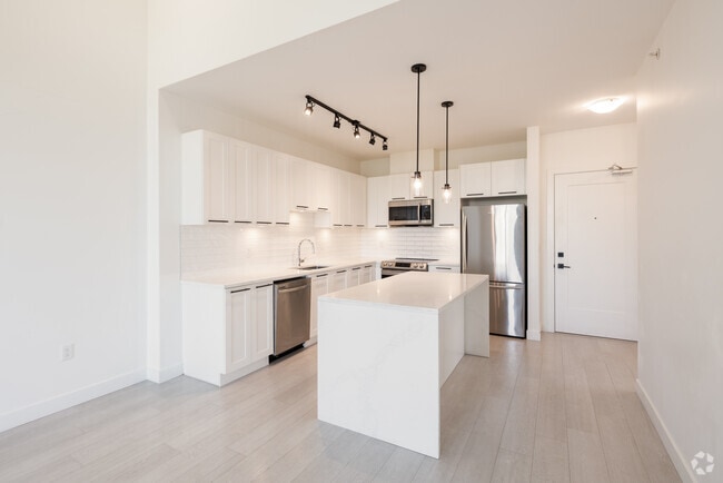 2 chambres, 2 salles de bain + bureau - 85 m² - Cuisine - The Akerly