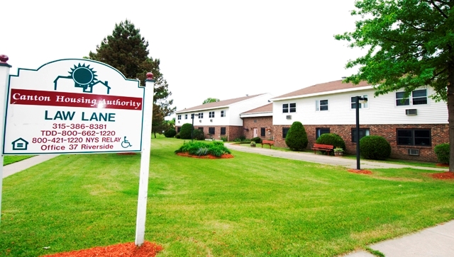 Sign - Law Lane Apartments