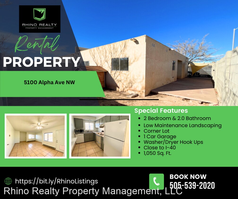 2 br, 2 bath House 5100 Alpha Ave NW House Rental in Albuquerque