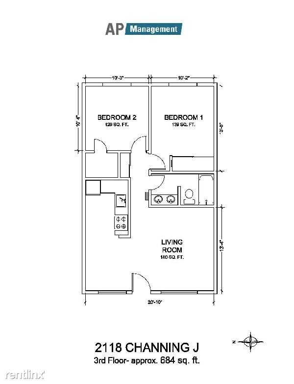 Foto del edificio - 3 br, 1 bath Apartment - 2118 Channing Way F