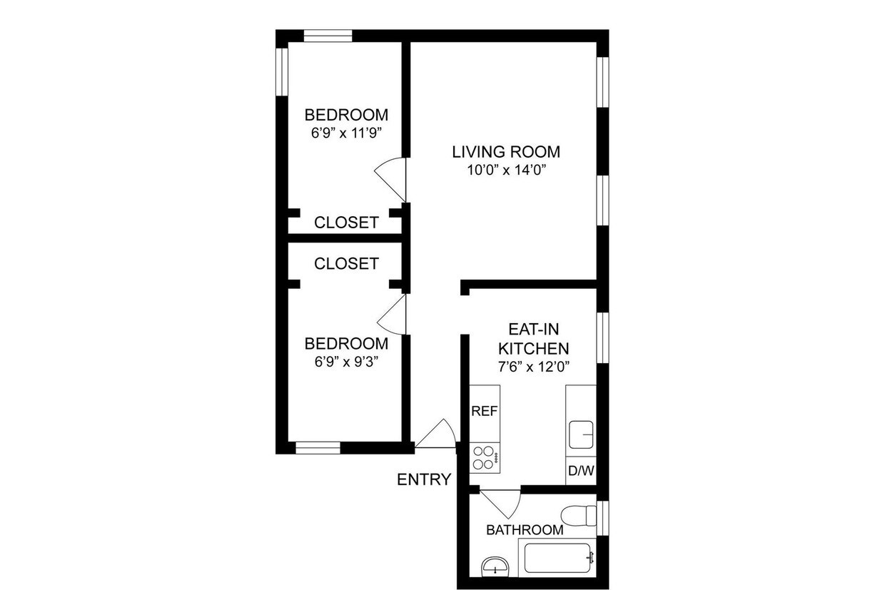 2HAB/1BA - 143 Waverly Pl