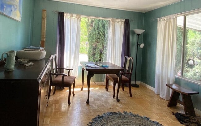 1920’s Cherrywood drawleaf table and sideboard - 1206 Supi Ln