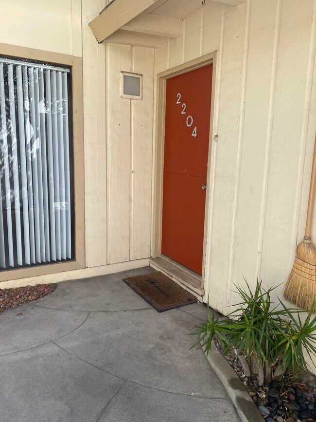 Front door - 2204 Manhattan Ave