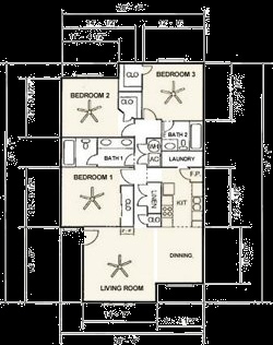 3BR/2BA - Fox Meadows