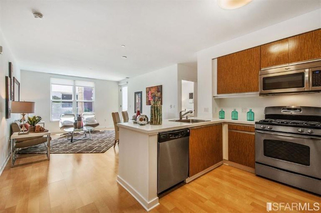 kitchen and living - 5800 3rd St