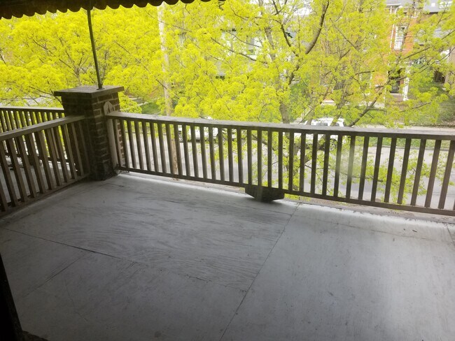 Semi-Private Front Balcony - 141 W 1st Ave