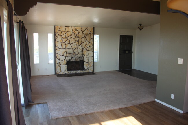 Living Room with Fireplace - 3280 Ocean Blvd