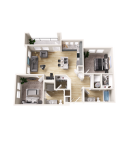 Two Bedroom Apartment in Greenville, TX with walk-in closets - Aspire at Greenville