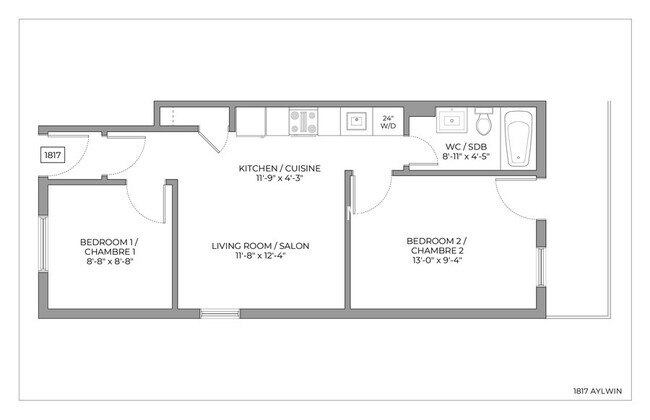 Photo du bâtiment - 1817 Rue Aylwin