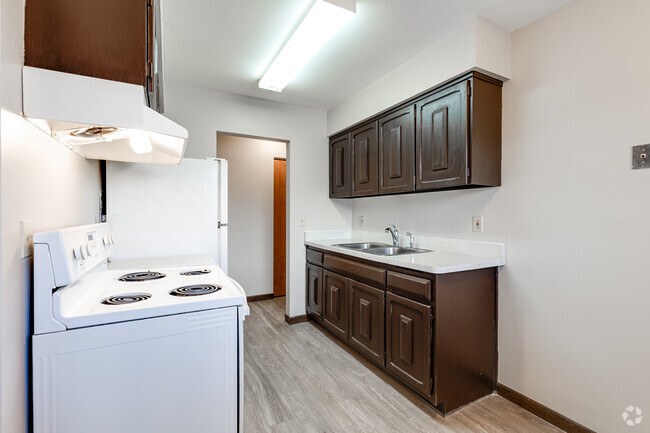 2BR, 1BA - 850SF - Kitchen - Granite Flats