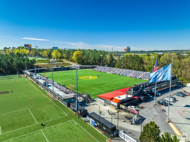 Atlanta Silverback Park is a soccer complex located in Embry Hills