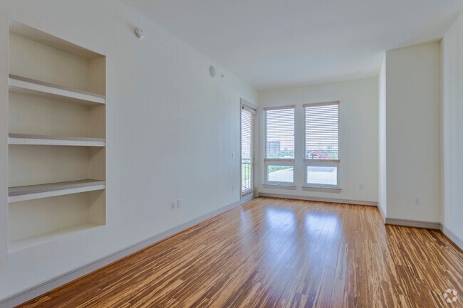 1BR,1BA - 792 - A2C - Living Area - Griffis Uptown