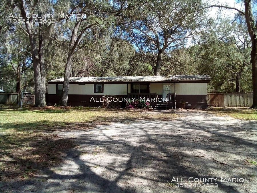 2/2 singlewide on 1 acre House for Rent in Silver Springs, FL