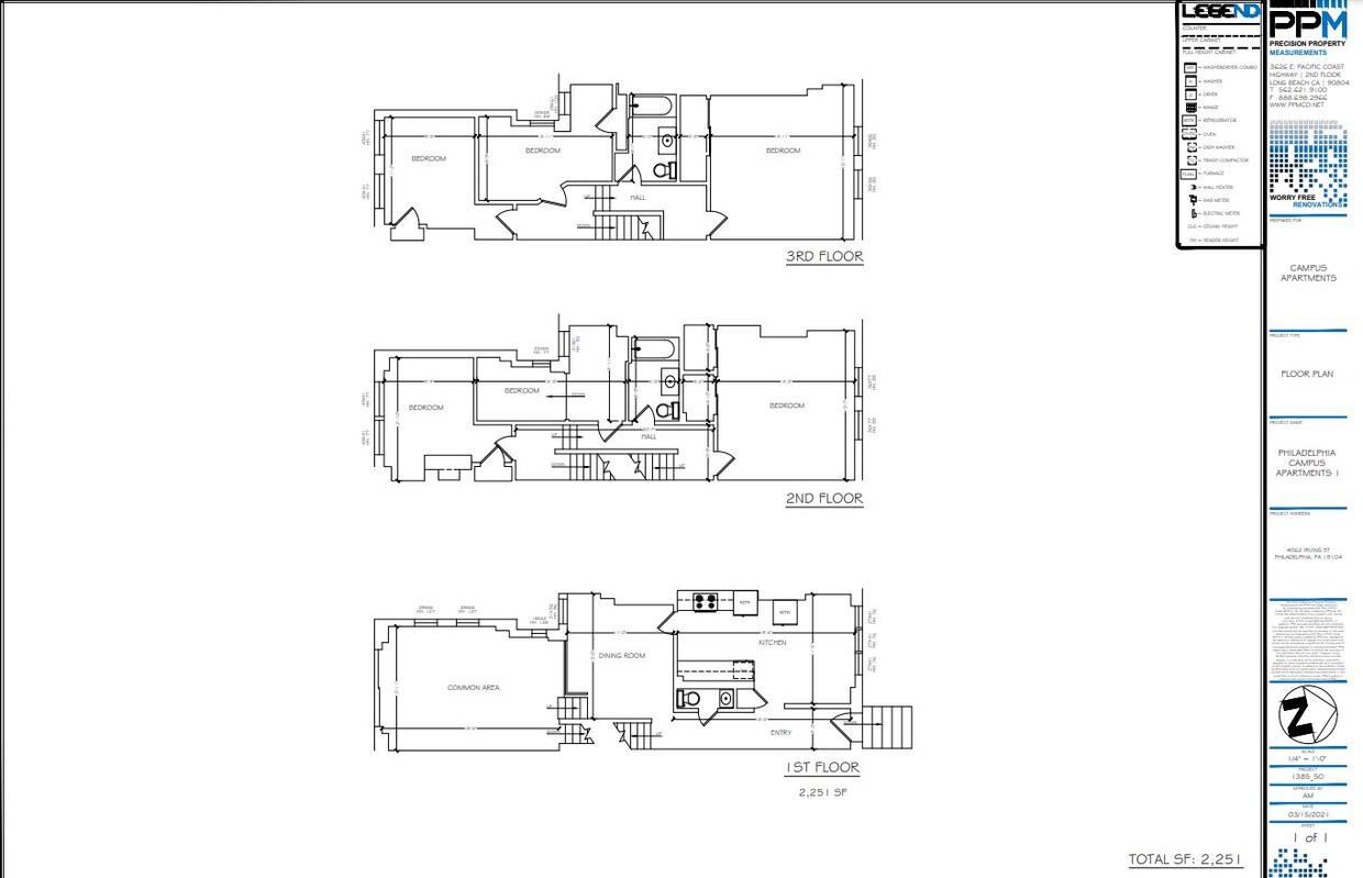 Plano de planta - 4062 Irving St