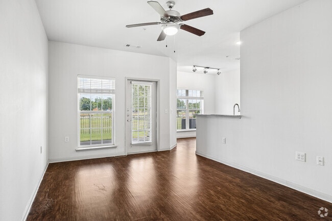 1BR, 1BA - 773SF - Living Room - The Nightingale at Goodnight Ranch - After 55