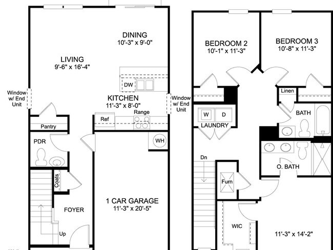 Building Photo - 3 Bedroom 2.5 Bath Townhome in Kodak Exit 407