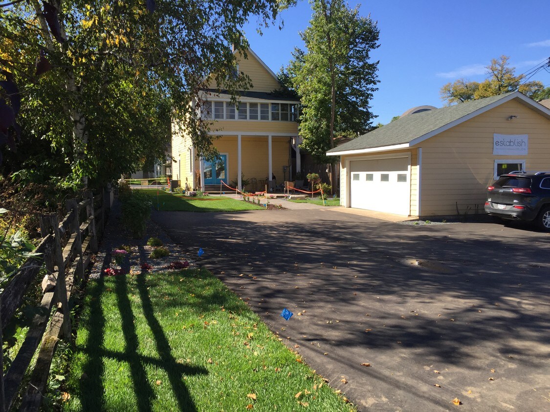 view from back - 3515 Lake Elmo Ave N