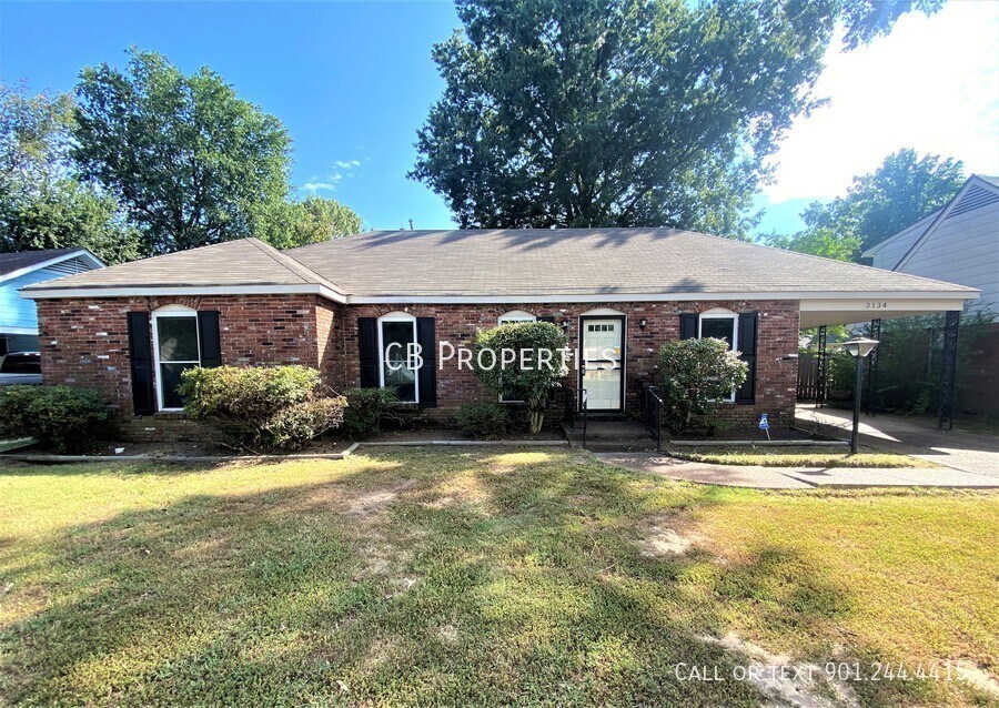 3134 Domar St, Memphis, TN 38118 House Rental in Memphis, TN